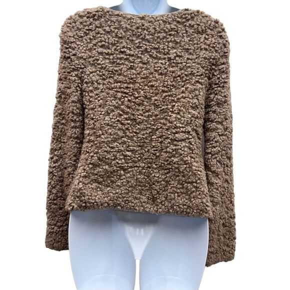 Free People Marshamallow Teddy sweater M - Picture 3 of 9